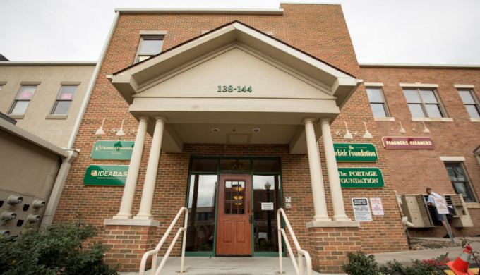 Our back entrance