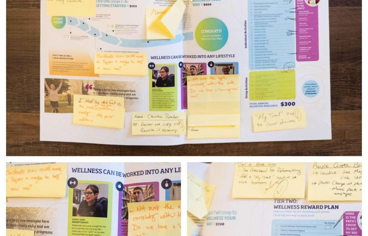 ideabase kent state university employee wellness brochure