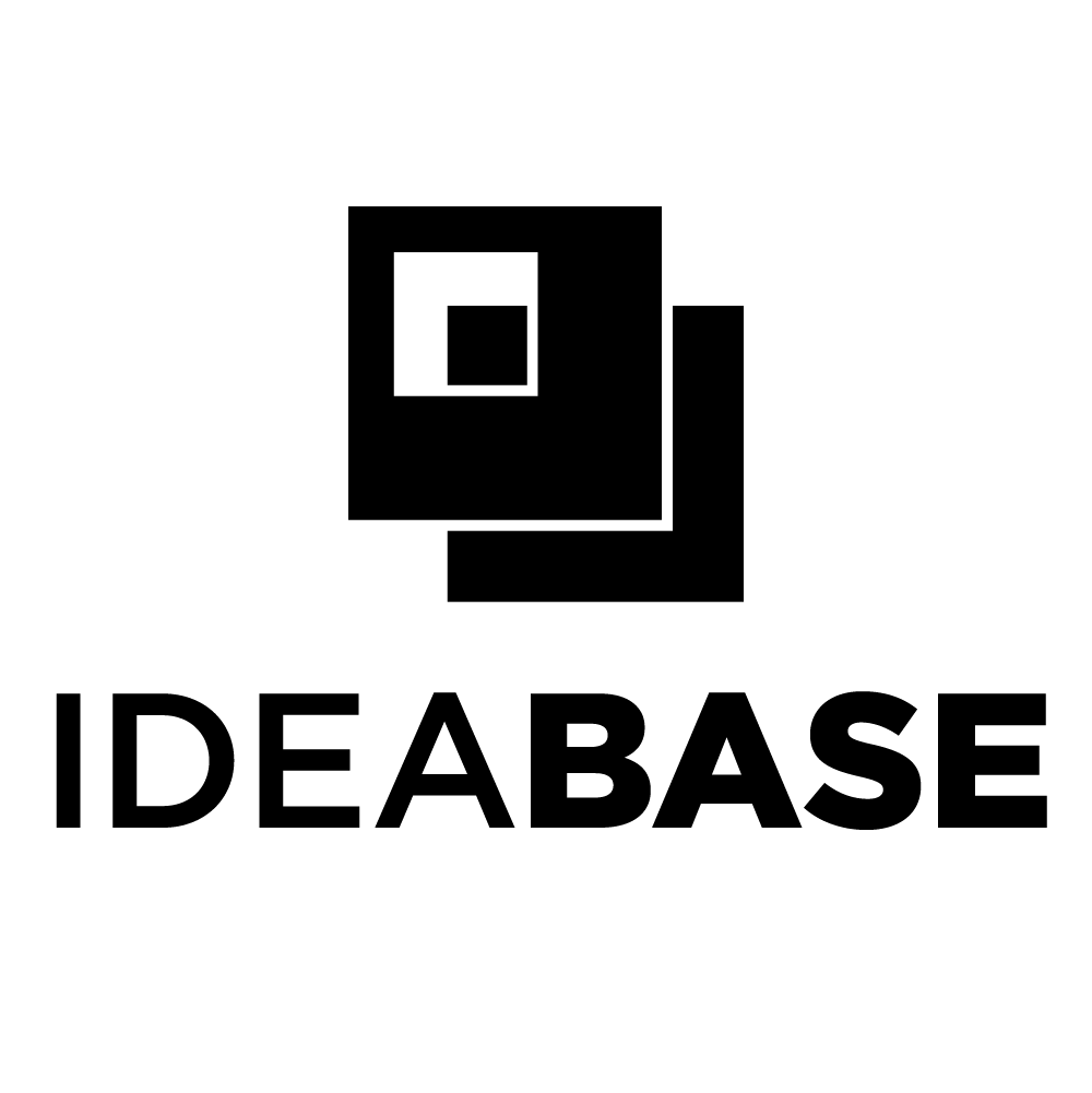 Idea Base Logo Vertical Black